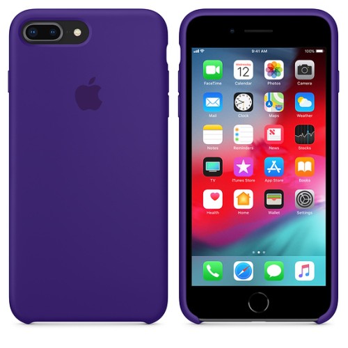 APPLE iPhone 8 Plus / 7 Plus Silicone Case - Ultra Violetta